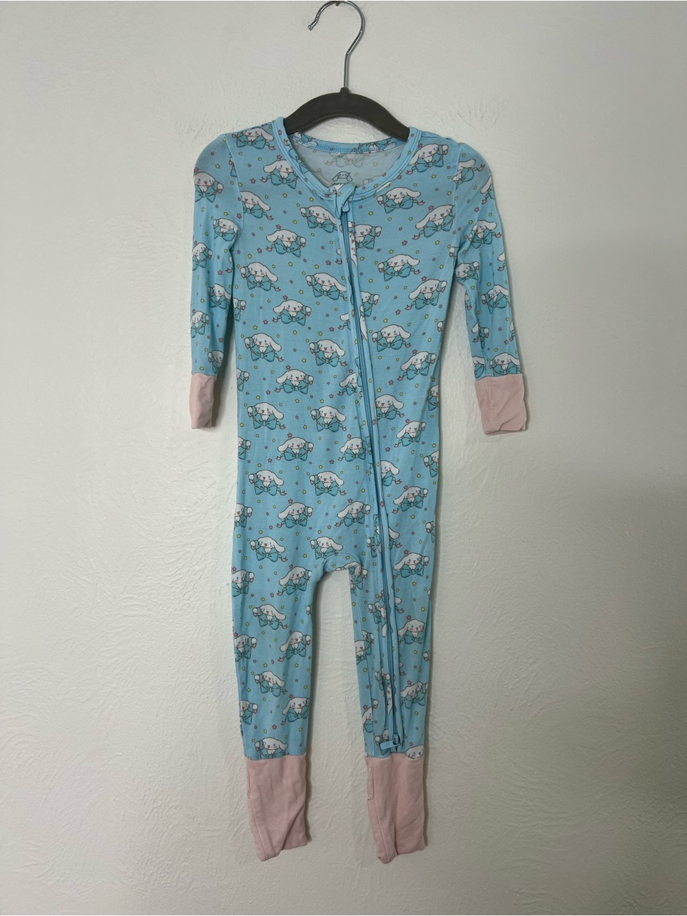 Posh Peanut Sanrio Cinnamoroll Zip-Up Sleeper size 12-18 months